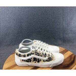 Vans X Billy's Tokyo Era CRFT Leopard Pack Marshmallow Faux Fur Men's Sz 8.5